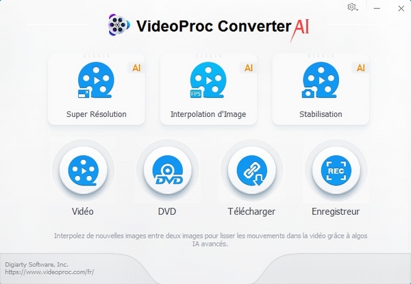 VideoProc Converter AI 6.0 Win x64 Multi Préactivé